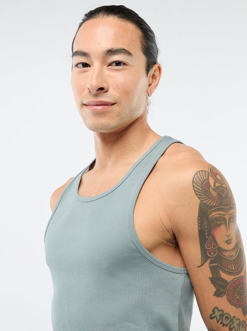 Ribbed Tank Top - Kiabi