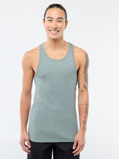 Ribbed Tank Top - Kiabi