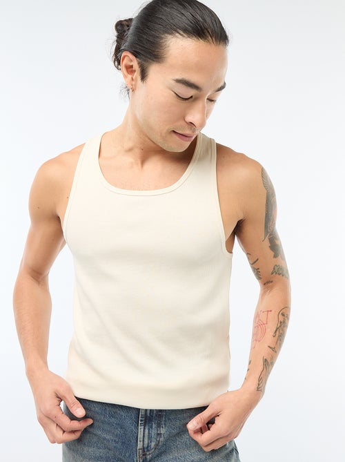 Ribbed Tank Top - Kiabi