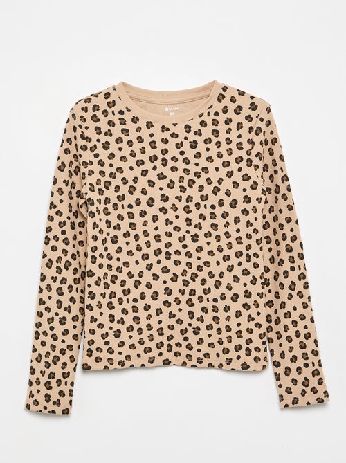 Rippstrick-Langarmshirt - Kiabi