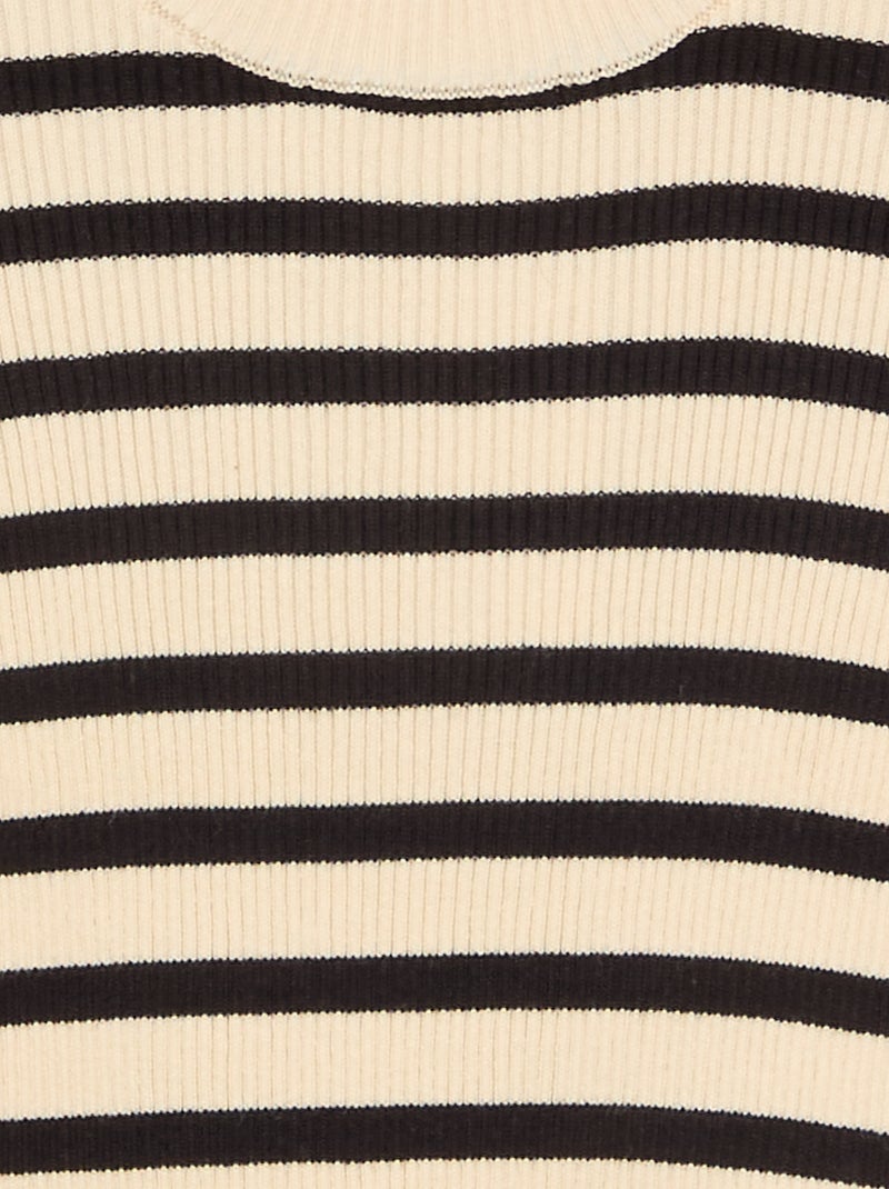 Rippstrickpullover Noir - Kiabi