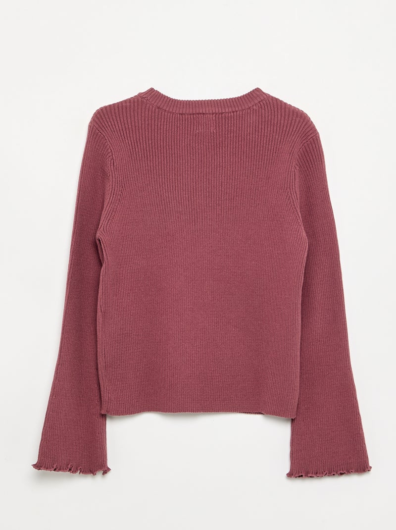 Rippstrickpullover Rose - Kiabi
