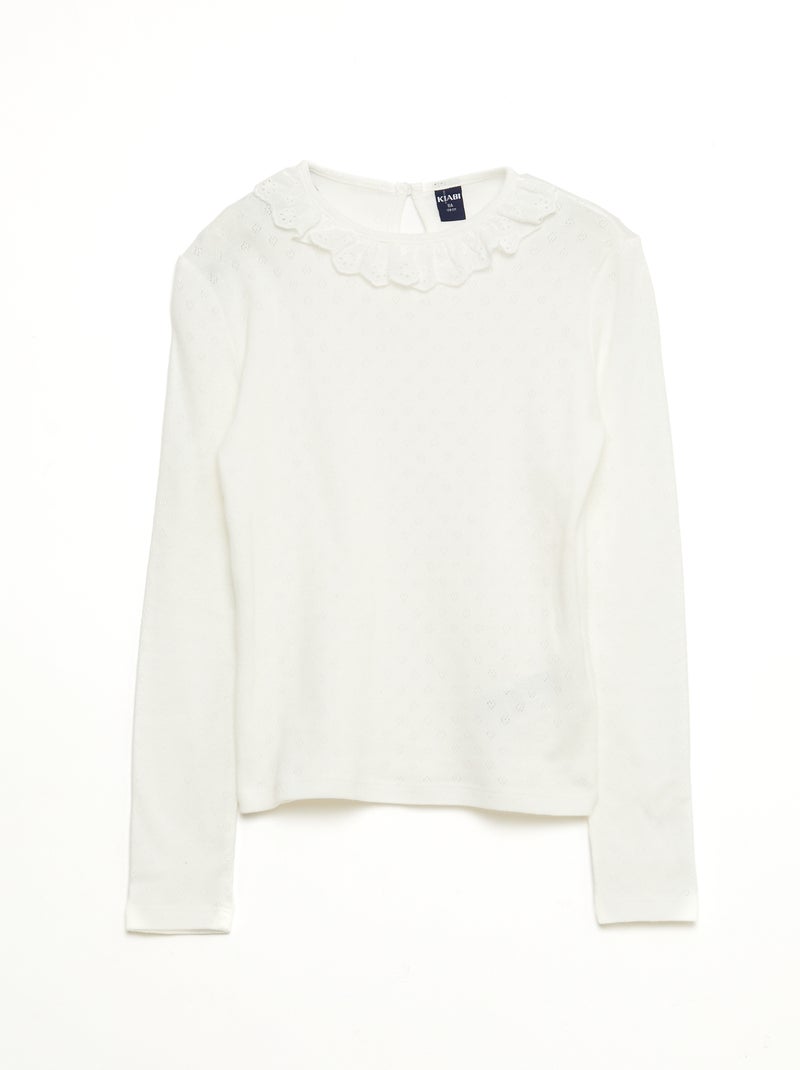 Robe 2 en 1 en velours avec strass Noir - Kiabi