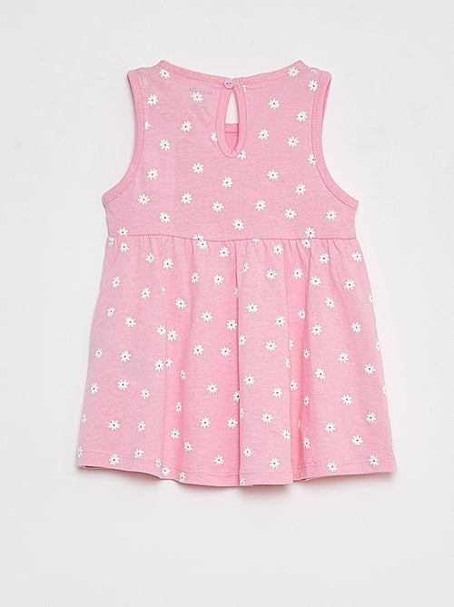 Robe à bretelles avec imprimé - Kiabi