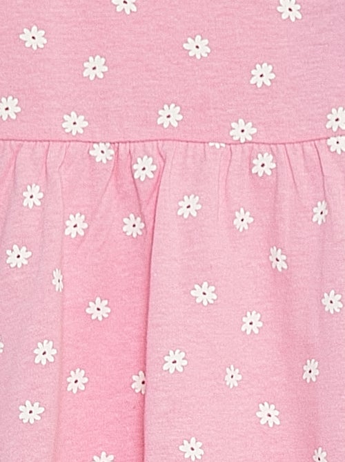 Robe à bretelles avec imprimé - Kiabi