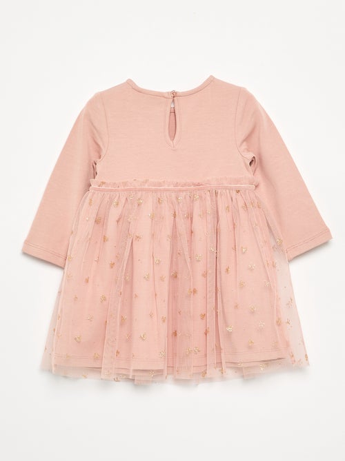 Robe avec bas en tulle 'Minnie' 'Disney' - Kiabi