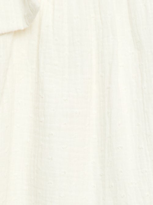 Robe corolle à bretelles unie - Kiabi