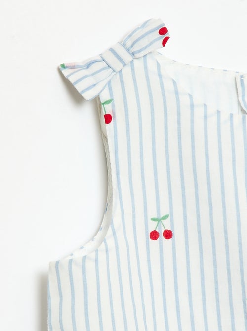 Robe coupe évasée sans manches - Kiabi