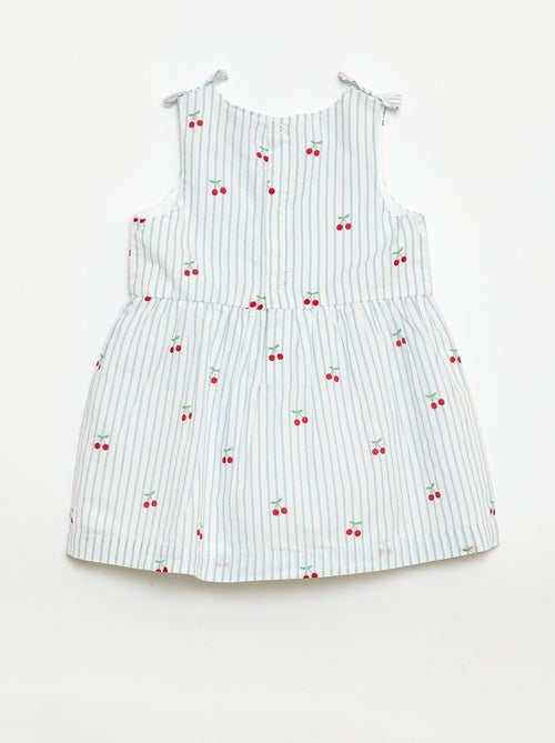 Robe coupe évasée sans manches - Kiabi