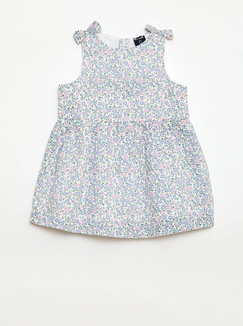 Robe coupe évasée sans manches - Kiabi