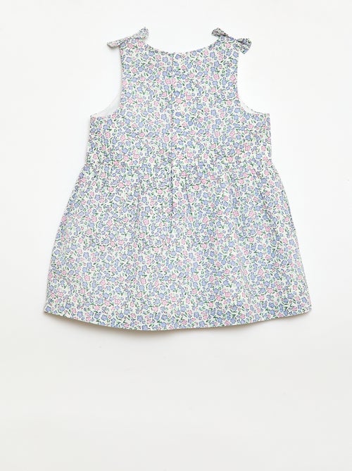 Robe coupe évasée sans manches - Kiabi