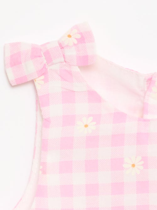 Robe coupe évasée sans manches - Kiabi