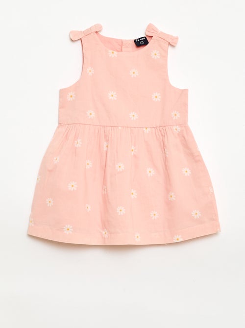 Robe coupe évasée sans manches - Kiabi