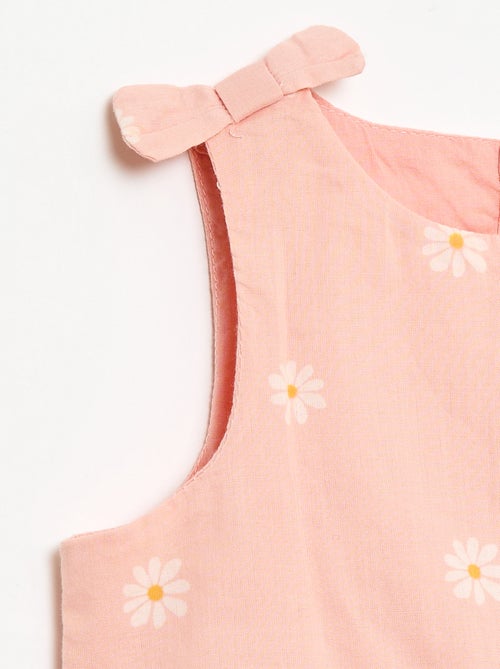 Robe coupe évasée sans manches - Kiabi