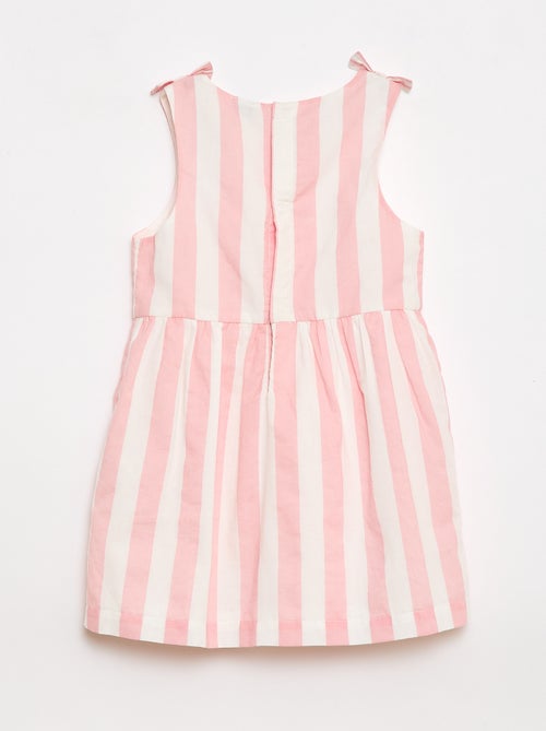 Robe coupe évasée sans manches - Kiabi