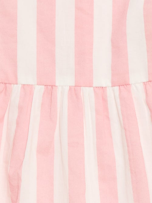 Robe coupe évasée sans manches - Kiabi