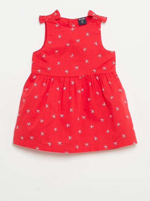 Robe coupe évasée sans manches - Kiabi