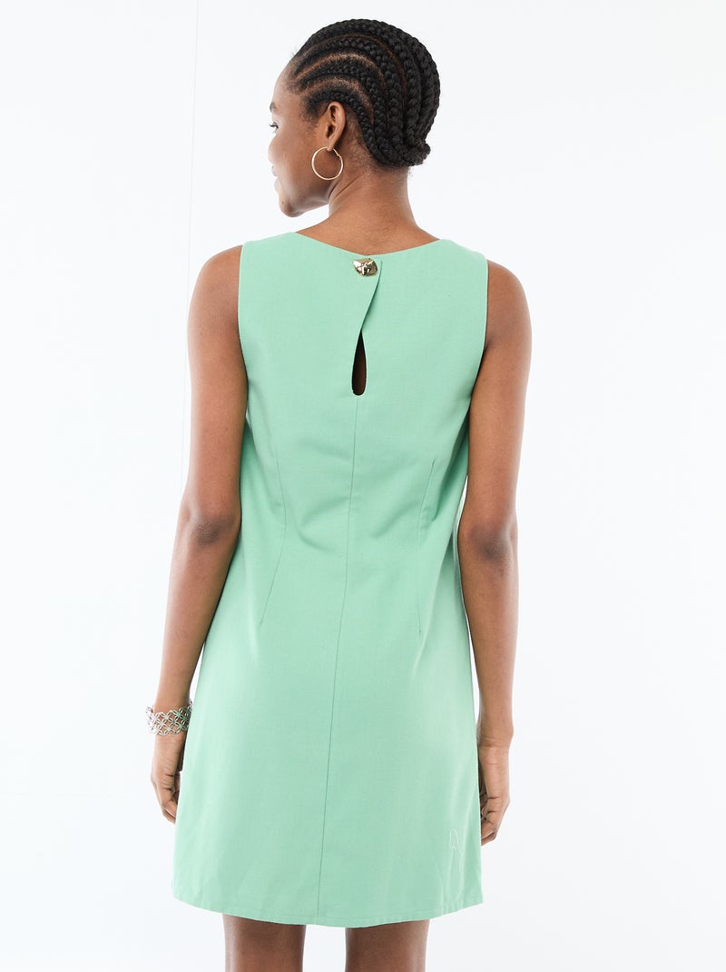 Robe courte de cérémonie Vert - Kiabi