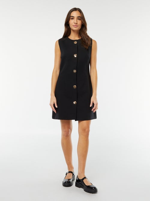 Robe courte sans manches - Kiabi