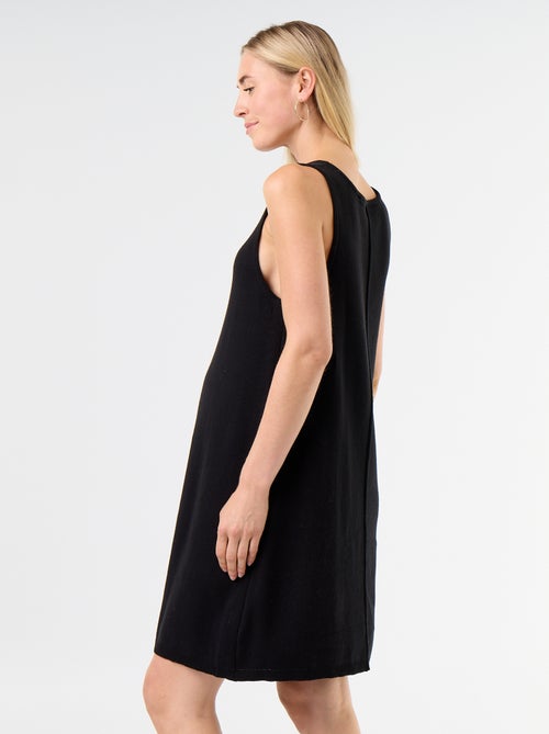 Robe de maternité chasuble - Kiabi