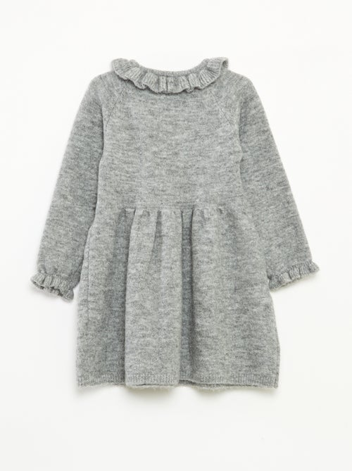 Robe de Noël avec collerette - Kiabi