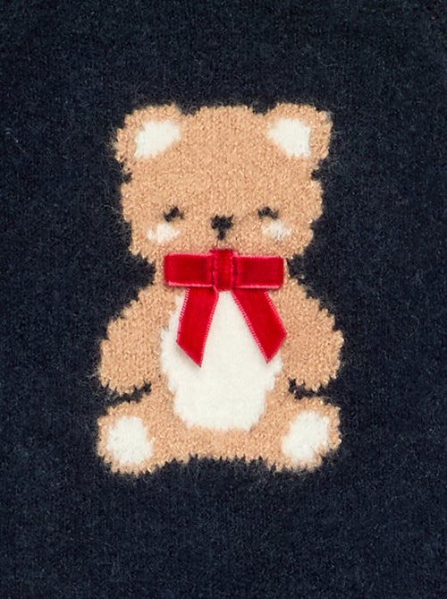 Robe de Noël en maille tricotée - Kiabi