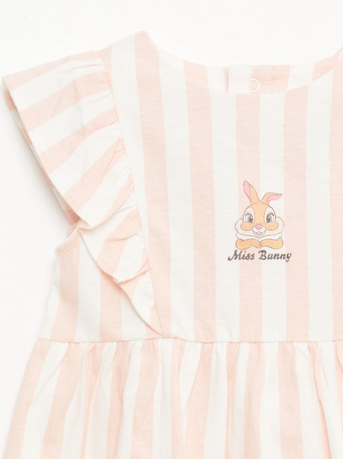 Robe 'Disney' avec volants en coton léger - Kiabi