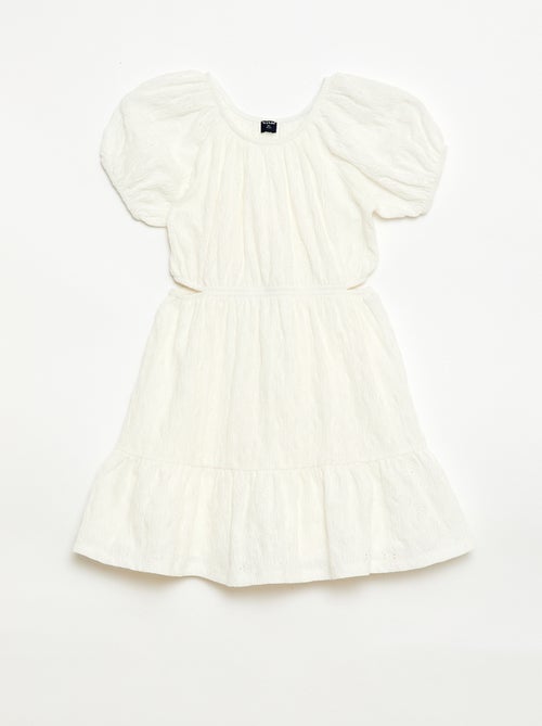 Robe en broderie anglaise - Kiabi