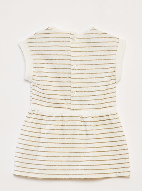 Robe en jersey à motif - Kiabi