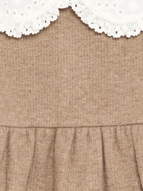 Robe en maille et à manches longues - Kiabi Robe en maille et à manches longues - Kiabi