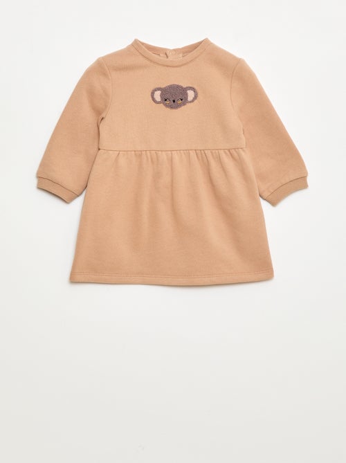 Robe en molleton animée - Kiabi