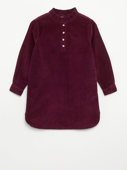 Robe en velours côtelé - Kiabi