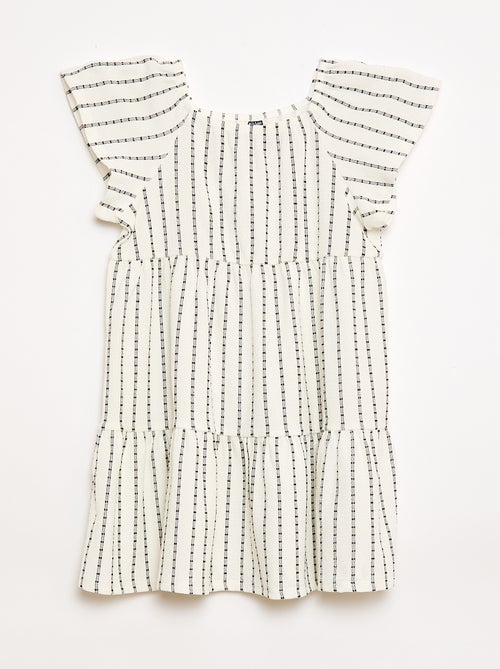 Robe légère à étage - Kiabi