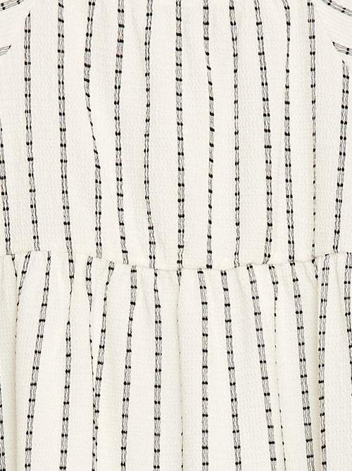 Robe légère à étage - Kiabi