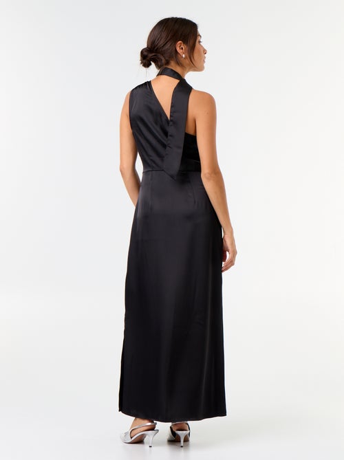 Robe longue à la coupe asymétrique - Kiabi