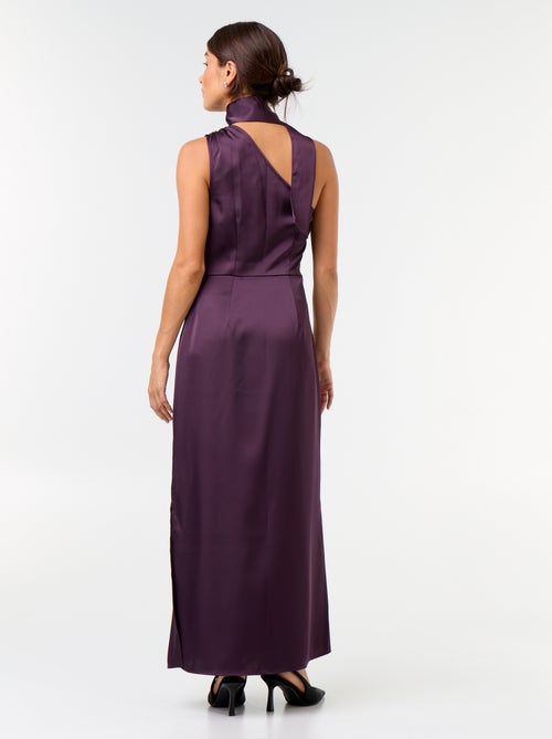 Robe longue à la coupe asymétrique - Kiabi