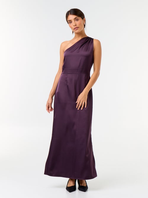 Robe longue à la coupe asymétrique - Kiabi