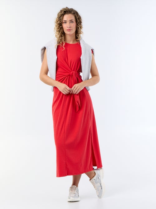 Robe longue à nouer - Kiabi Robe longue à nouer - Kiabi