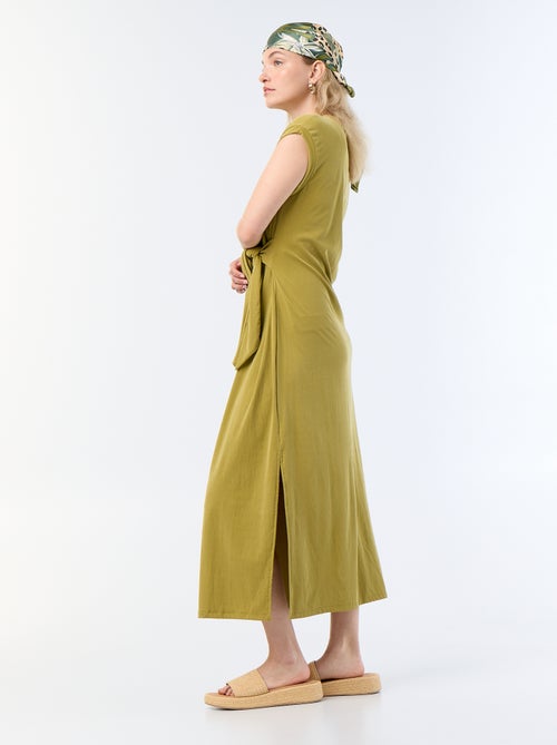 Robe longue à nouer - Kiabi Robe longue à nouer - Kiabi