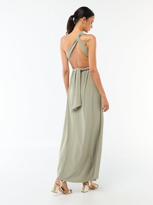 Robe longue multipositions - Kiabi