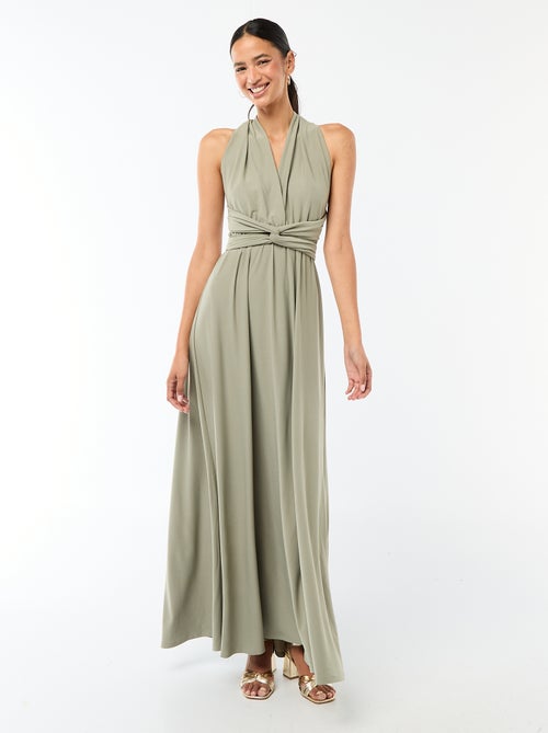 Robe longue multipositions - Kiabi