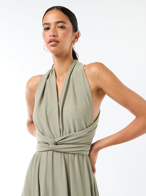 Robe longue multipositions - Kiabi