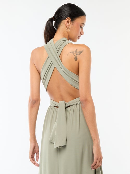 Robe longue multipositions - Kiabi