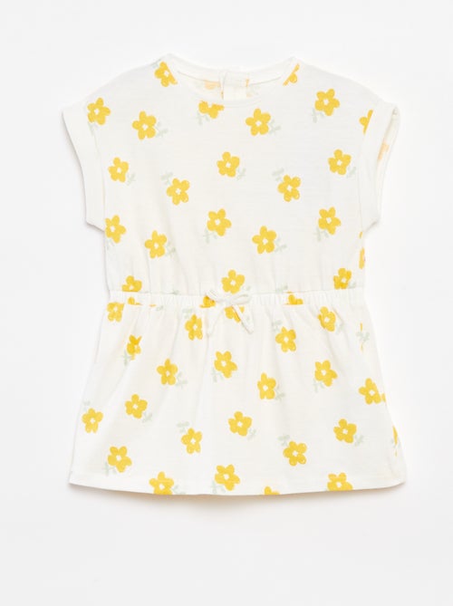 Robe manches courtes en jersey - Kiabi