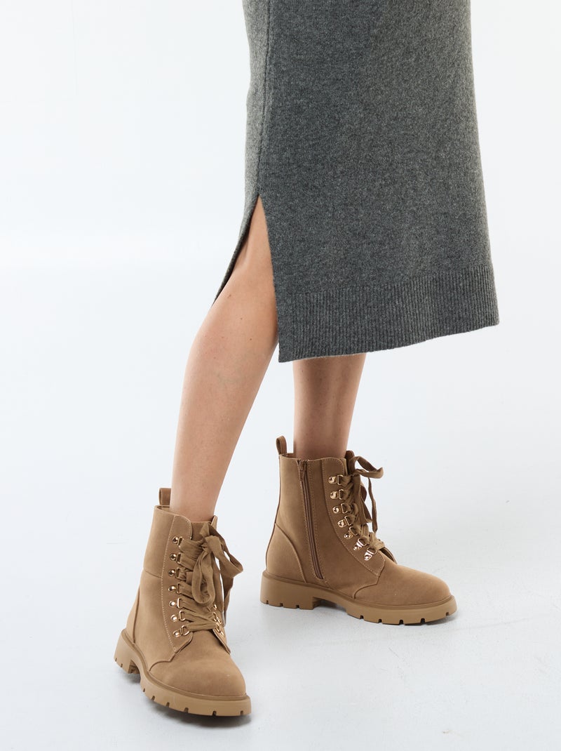 Robe pull de maternité Gris - Kiabi