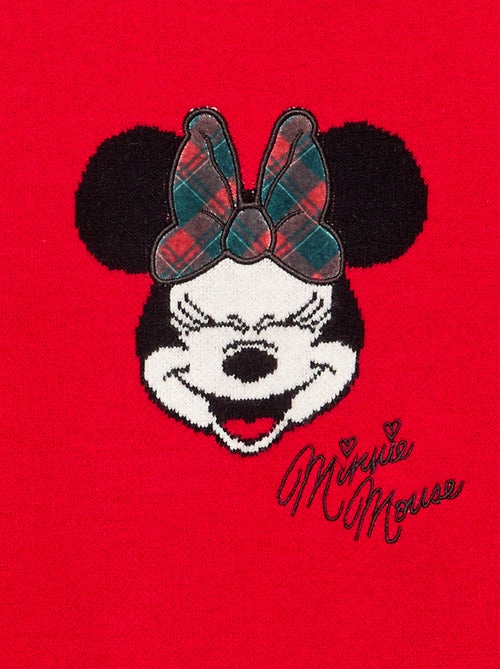 Robe pull de Noêl 'Disney' 'Minnie' - Kiabi