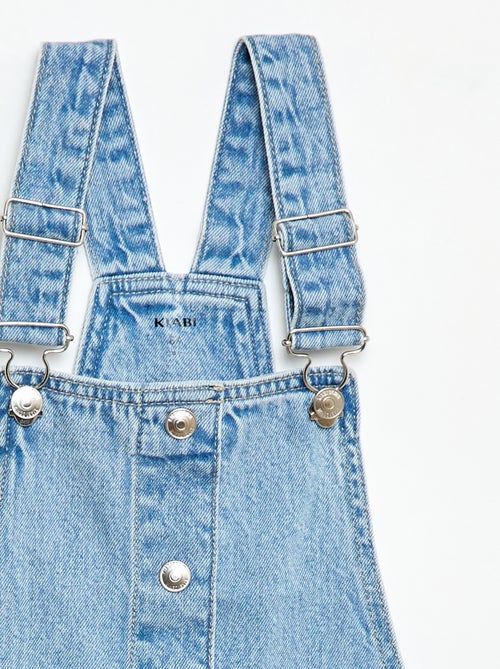Robe salopette en jean - Kiabi