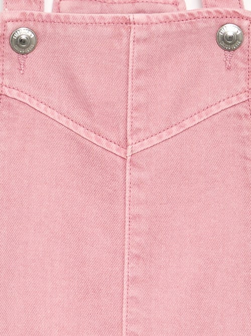 Robe salopette en twill uni - Kiabi Robe salopette en twill uni - Kiabi