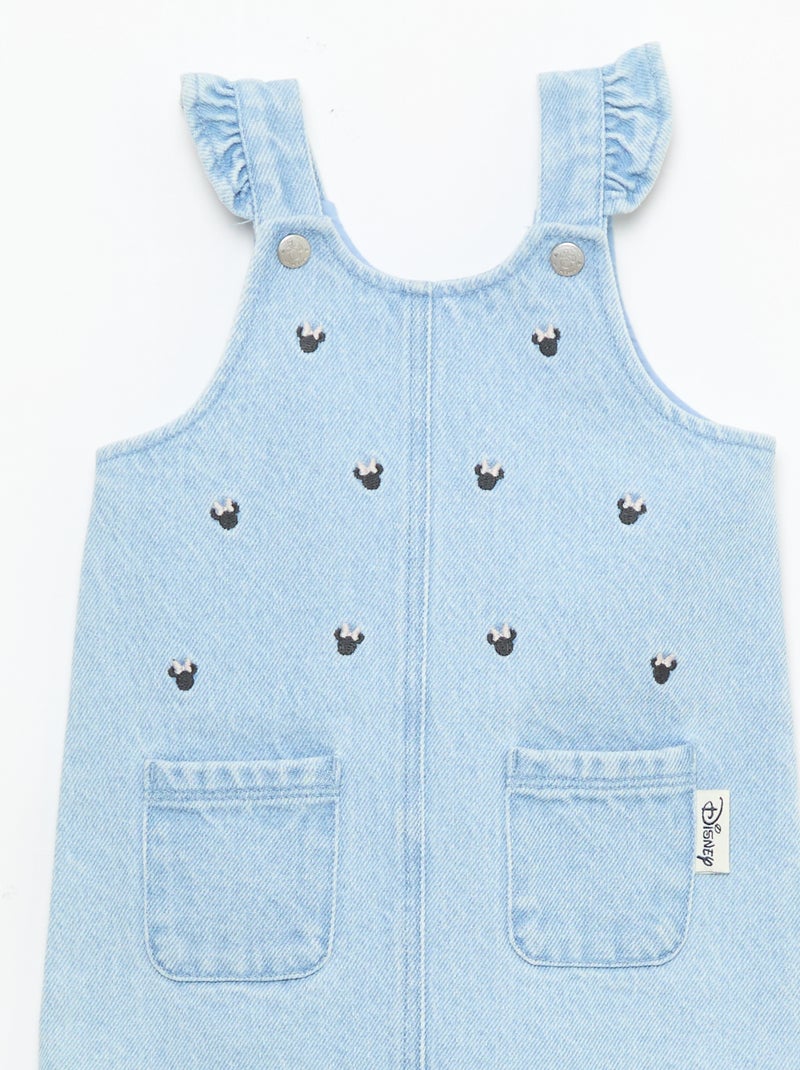 Robe salopette 'Minnie' 'Disney' Bleu - Kiabi
