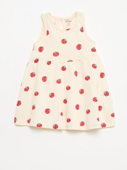 Robe sans manches à message - Kiabi